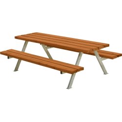 Plus Alpha Junior bänkset, Teak, 177 cm