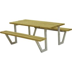 Plus Wega bänkset, Natur, 177 cm