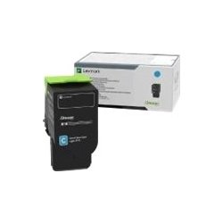 Lexmark 78C0X20 lasertoner, cyan