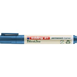 Edding 21 Ecoline Permanent Marker | Blå