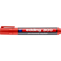 Edding 300 Permanent Marker | Rød