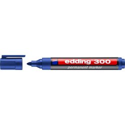Edding 300 Permanent Marker | Blå