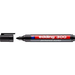 Edding 300 permanent märkpenna, svart