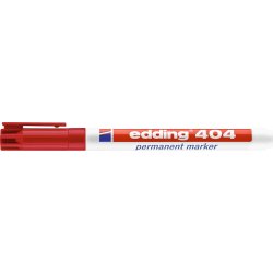 Edding 404 Permanent Marker | Rød