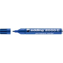 Edding 2000C Permanent Marker | Blå