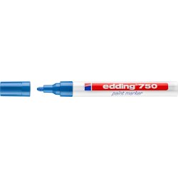 Edding 750 märkpenna, blå