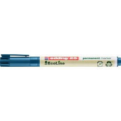 Edding 25 Ecoline Permanent Marker | Blå