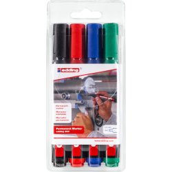 Edding 300 Permanent Marker | 4 farver