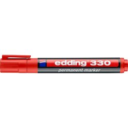 Edding 330 Permanent Marker | Rød