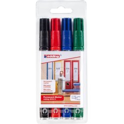 Edding 2000C Permanent Marker | 4 farver