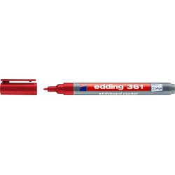 Edding 361 Whiteboard Marker | Rød