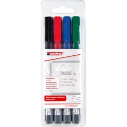 Edding 361 Whiteboard Marker | 4 farver