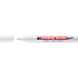 Märkpenna Edding 8050 Däck Vit