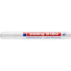 Edding 8180 Label Removal Marker | Transparent