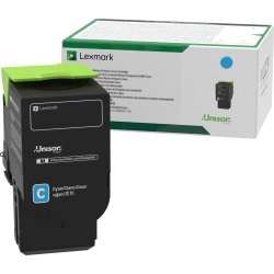 Lasertoner Lexmark C2320C0 Cyan 1000 sidor