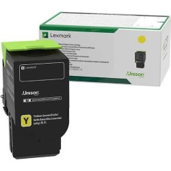 Lasertoner Lexmark C2320Y0 Gul 1000 sidor