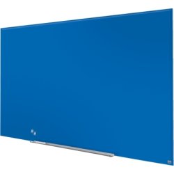 Nobo Glastavle Impression Pro 85" blå