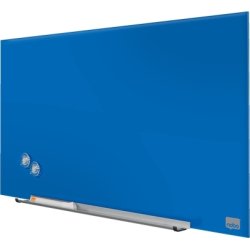 Nobo Glastavle Impression Pro 31" blå