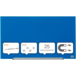 Nobo Glastavle Impression Pro 31" blå