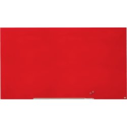 Whiteboard Nobo Diamond Glas Röd 105,9 x 188,3 cm