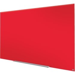Nobo Glastavle Impression Pro 85" rød