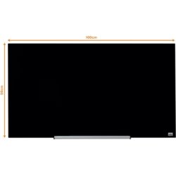 Nobo Glastavle Impression Pro 45" sort