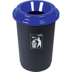 ECO Affaldsspand til sortering | Blå | 50 L