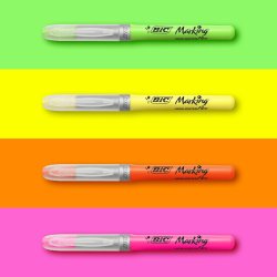 BiC Flex Highlighter | Gul