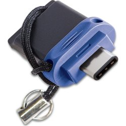 USB-minne Verbatim Dual Drive USB/USB-C 32GB Sv.