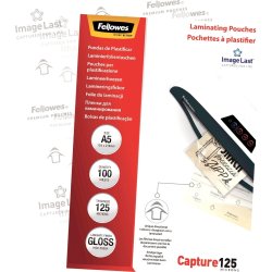 Fellowes Capture 125 mic A5 lamineringslomme gloss