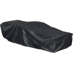 Overtræk til solvogn B210 x D88 x H52 cm, Grå
