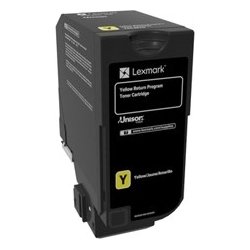 Lasertoner Lexmark CS720 Gul 3 000 sidor Return