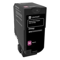 Lasertoner Lexmark CS720 Magenta 3000 s, Return
