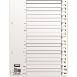 Elba register A5, A-Ö, vit