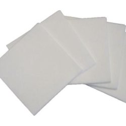 Universalklud uden microplast, 38 x38 cm, hvid