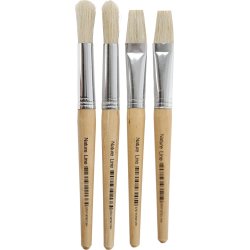 Barnborstar Nature Line15 mm blandade 4 st