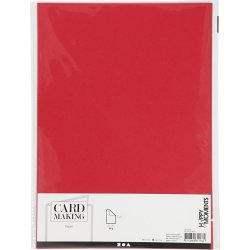 Happy Moments Papir | A4 | 80g | 20 ark | Rød