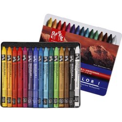 Vaxkritor Caran d'Ache 15 st