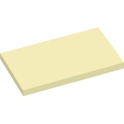 Notes a-series 125x75 mm 100 blad Gul
