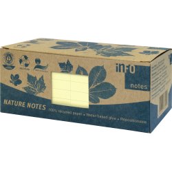 iNFO Nature Notes | 75x75 mm | Gul