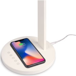 Celly bordlampe m. trådløs opladning