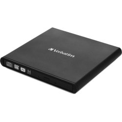 DVD-brännare Verbatim Transportabel USB 2.0 Svart
