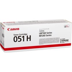 Lasertoner Canon CRG 051 Svart High Capacity 4100s