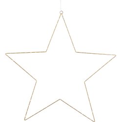 Sirius Liva Stjerne, 80 LED, Ø70 cm, guld