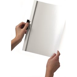 Durable Duraclip 30 Klemmappe | A4 | Grå