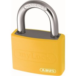 Hänglås ABUS T46AL/40 mm Gul