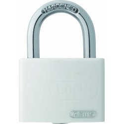 Hänglås ABUS T65AL/40 mm Vit