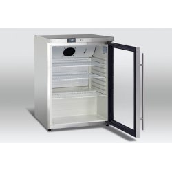 Scandomestic SK 145 GD køleskab med glasdør