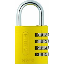 ABUS kodelås 145/40, Gul