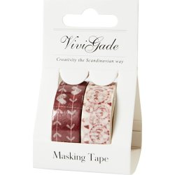 Vivi Gade Maskingtape, 15mm, 2 rl, love/hjerter